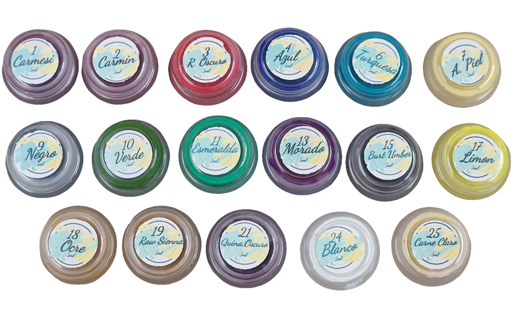 Heat Set Reborn Paint: Alva & Go 17 Colour Starter Set