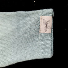 Romper - Blue Knit ( 3 doll sizes for 13 to 20 inches / 35 to 50cm)