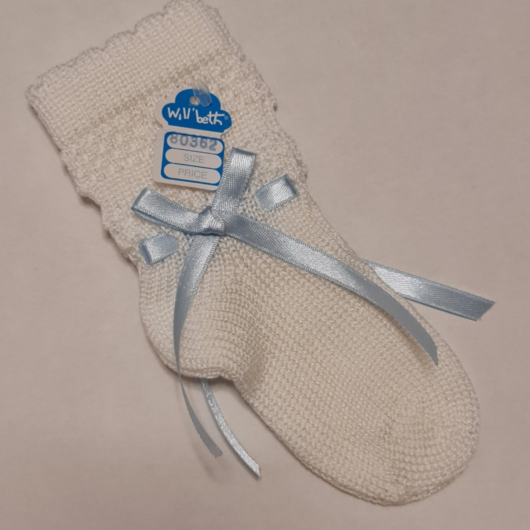 Will Beth Knitted ribbon socks 80362 style