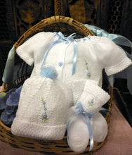 80608 4 piece soft cotton knit "take me home" set preemie & newborn - pink / blue / white - Silicone Velvet Matting Powder