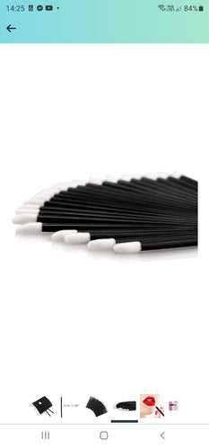mottling brushes for artists (silicone and all paints) - pack of 25