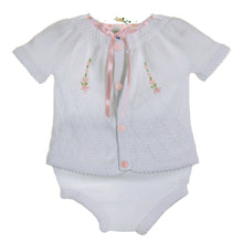 80608 4 piece soft cotton knit "take me home" set preemie & newborn - pink / blue / white - Silicone Velvet Matting Powder