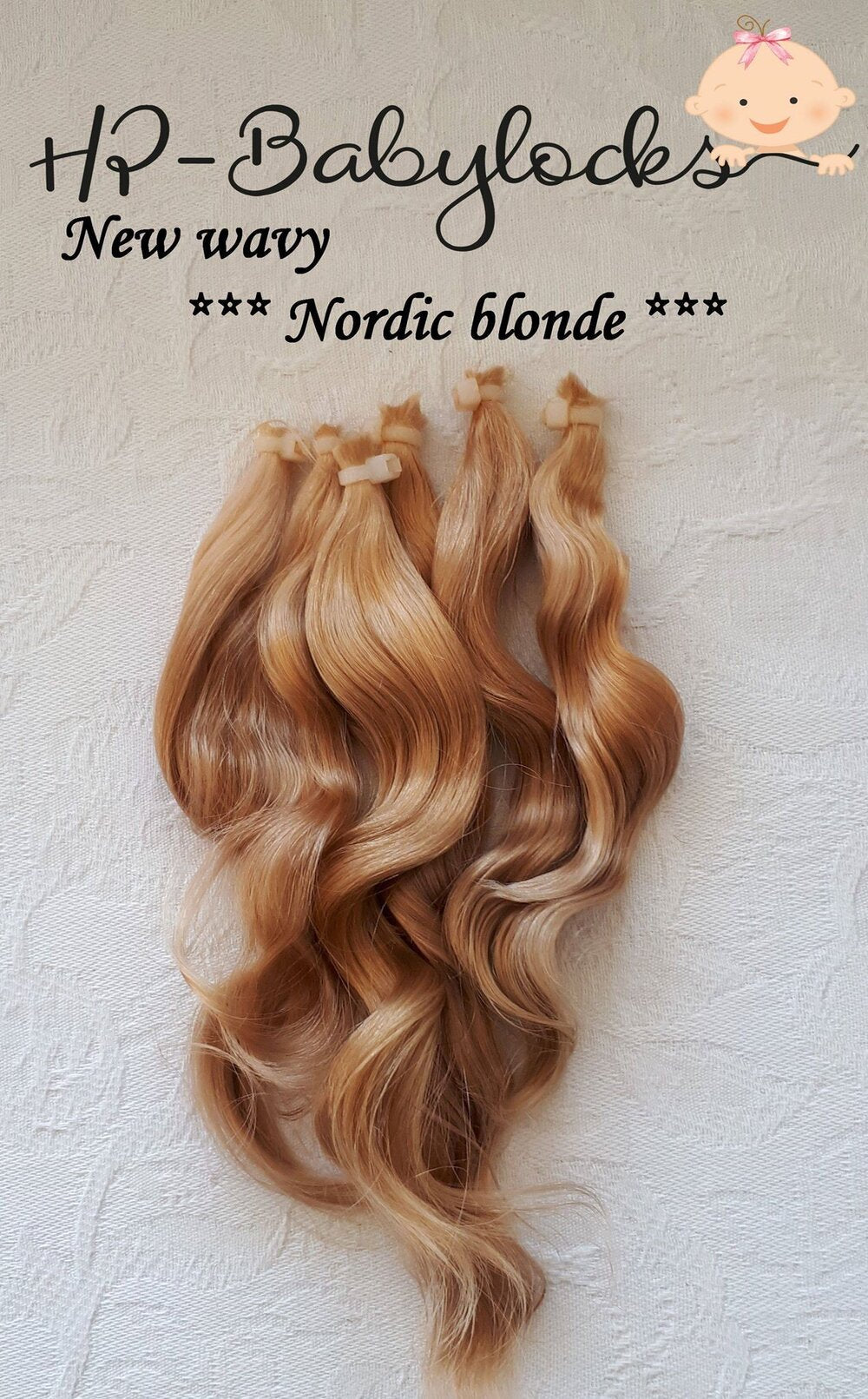 HP babylocks premium mohair NEW WAVY  ***15 COLOURS AVAILABLE***