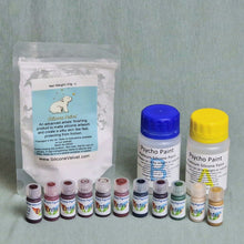 Silicone Artist Complete "Start to Paint" Kit by Ella McK - INCLUDES PAINT BASE, pigment & matting powder