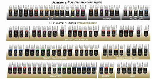 Ultimate Fusion - Paint Colours (12ml)