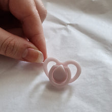 Miniature dummy/pacifier for silicone dolls