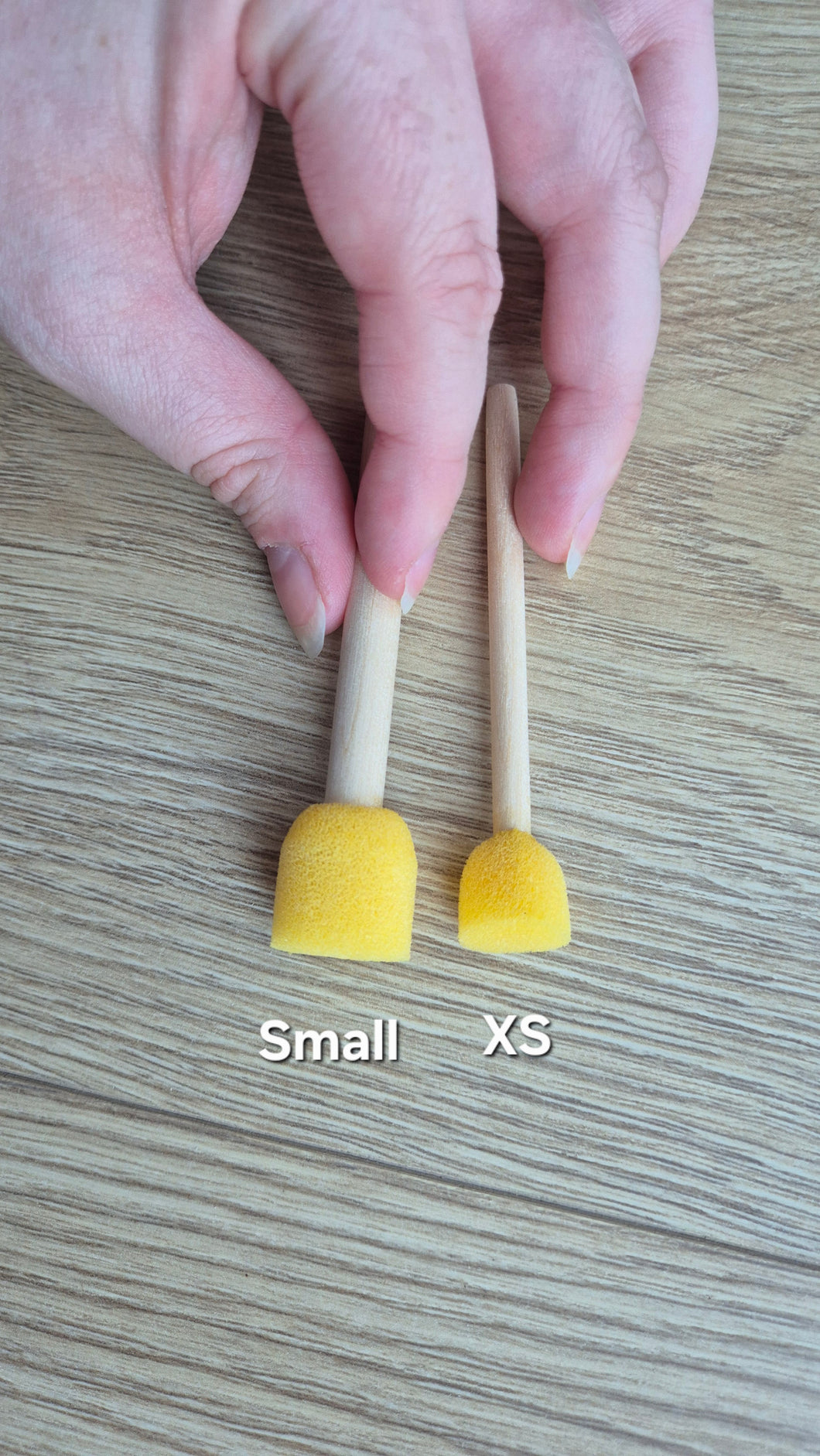 Stick Sponges for Skin Texture