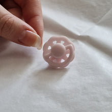 Miniature dummy/pacifier for silicone dolls