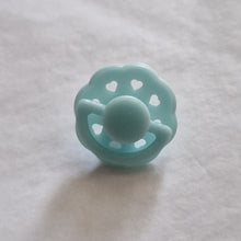 Miniature dummy/pacifier for silicone dolls
