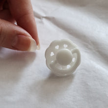 Miniature dummy/pacifier for silicone dolls