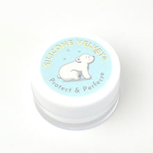 Silicone Velvet Doll Matting and Care Powder mini jar with puff.