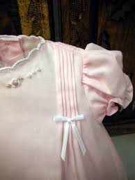 Will Beth Pintuck and Ribbons Baby Girl's Dress (preemie and Newborn) - Silicone Velvet Matting Powder