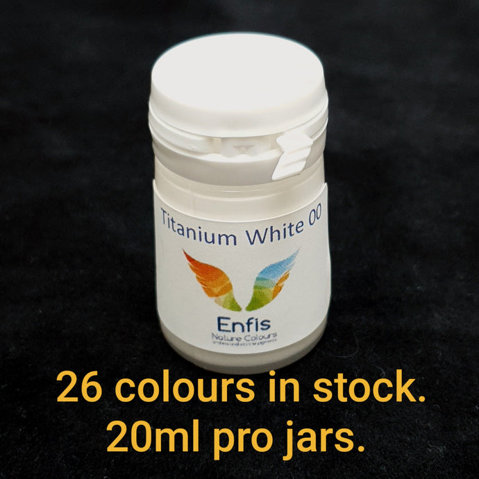 Silicone Pigment SINGLE COLOUR JAR  - Enfis Nature Colours 20ml