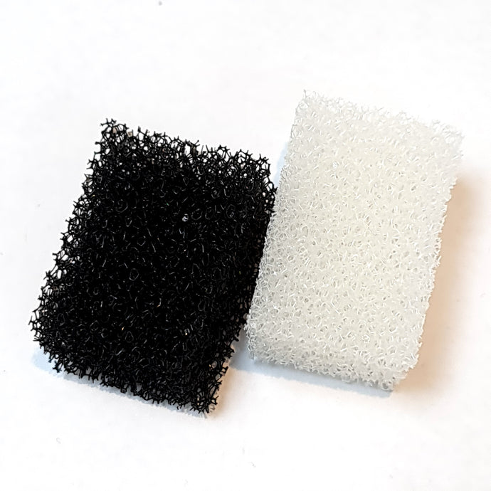 Stippling sponges - 3 effect sizes (for silicone or vinyl painting)