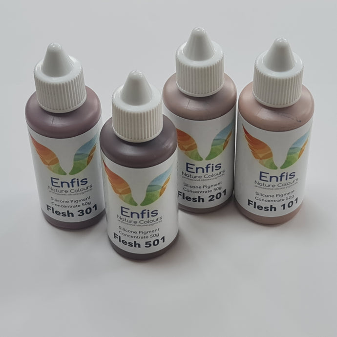 Enfis Professional Silicone Pigments - Flesh Colours