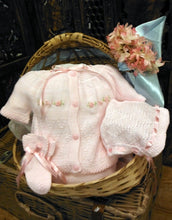 80749 4 piece cotton knit "take me home" set preemie & newborn - pink / blue - Silicone Velvet Matting Powder