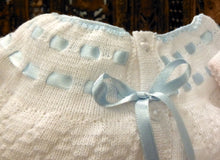 85640 Will'Beth Sweet White Knit Set Preemie & NB - boy and girl - Silicone Velvet Matting Powder