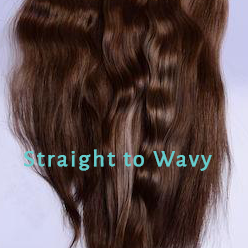 HP babylocks premium mohair STRAIGHT TO WAVY  ***17 COLOURS AVAILABLE***